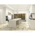 RTA High Gloss Modular Muebles de cocina Gabinete de armario